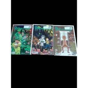 Rick and Morty issues 17 Variant VF, 18 Variant VF & 19 FN